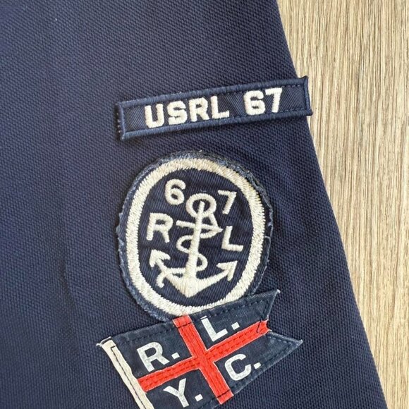 Polo Ralph Lauren Women's Navy and Blue Dress - Picture 3 of 7